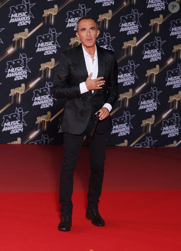 Nikos Aliagas - Photocall de la 26ème édition des NRJ Music Awards au palais des festivals de Cannes, France, le 1er novembre 2024. © Guignebourg-Bebert/Bestimage