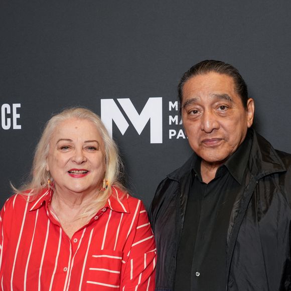 Josiane Balasko, George Aguilar - Personnalités à la première grande rétrospective française consacrée à Gianni Versace au Musée Maillol à Paris le 4 juin 2026 © Anne-Sophie Guebey / Bestimage