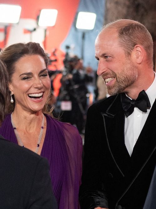 Diamants, améthystes et perles : Kate Middleton est allée puiser dans les trésors de Lady Diana et Elizabeth II pour sa sortie avec William et Tom Cruise