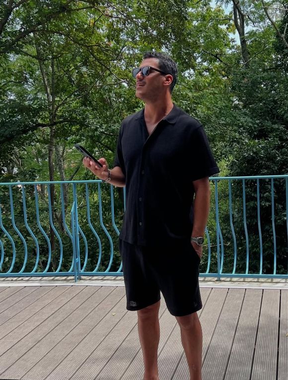 Malik, ex-candidat de "Mariés au premier regard" immortalisé sur Instagram en 2025 (Capture d'écran).
