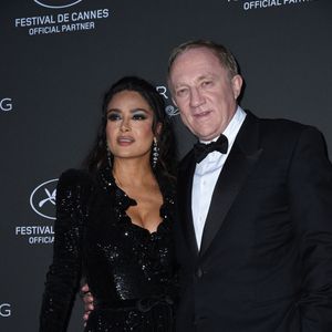 François-Henri Pinault et sa femme Salma Hayek - Soirée "Kering Women in Motion Award" lors du 76ème Festival International du Film de Cannes. Le 21 mai 2023
© Olivier Borde / Bestimage