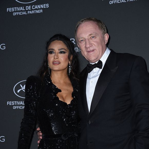 François-Henri Pinault et sa femme Salma Hayek - Soirée "Kering Women in Motion Award" lors du 76ème Festival International du Film de Cannes. Le 21 mai 2023
© Olivier Borde / Bestimage