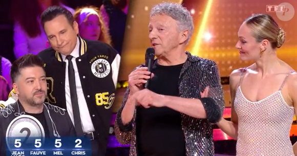 Nelson Monfort éliminé de "Danse avec les stars" après avoir reçu la note de "2" de la part de Chris Marques. TF1