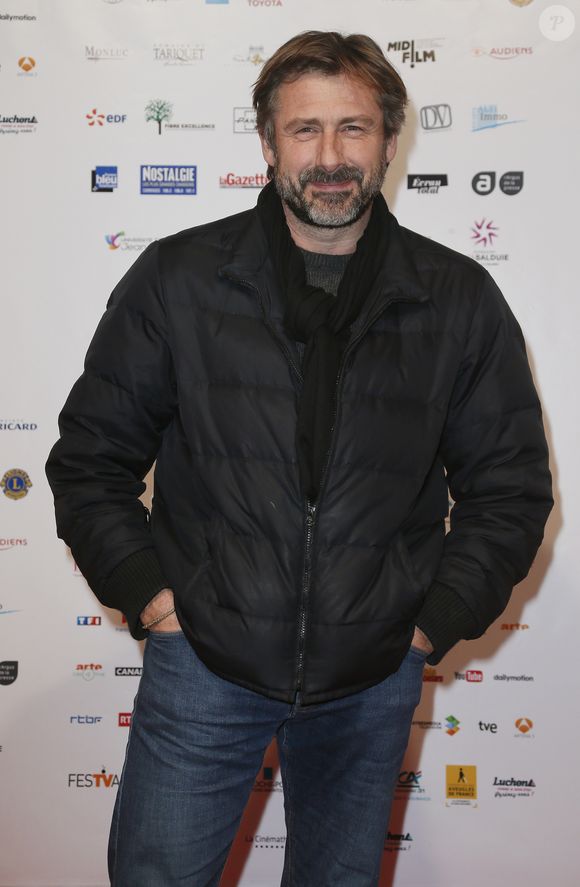 L'acteur Bernard Yerlès pour " Pacte sacré  " lors du 18ème Festival des créations télévisuelles de Luchon, le 5 février 2016. © Patrick Bernard/Bestimage
