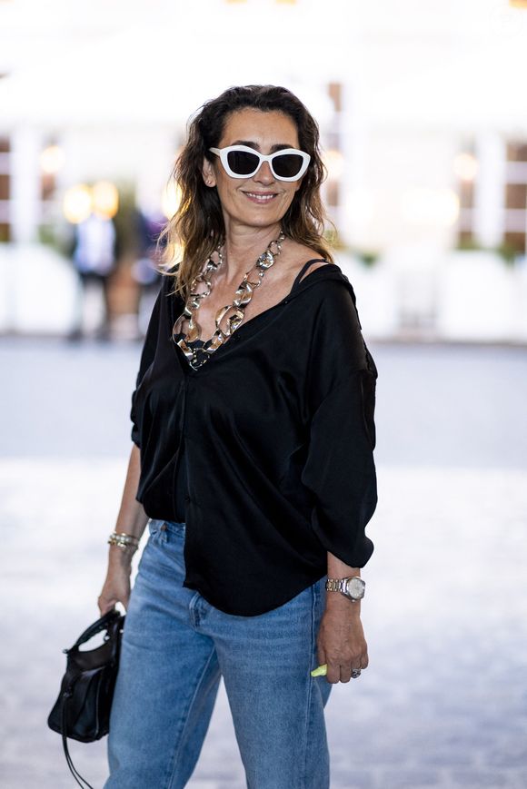 Exclusif - Mademoiselle Agnès (Agnès Boualrd) - Arrivées à l'after party Balenciaga à Paris, à l'occasion de la fashion week. Le 6 juillet 2022
© Tiziano Da Silva-Pierre Perusseau / Bestimage