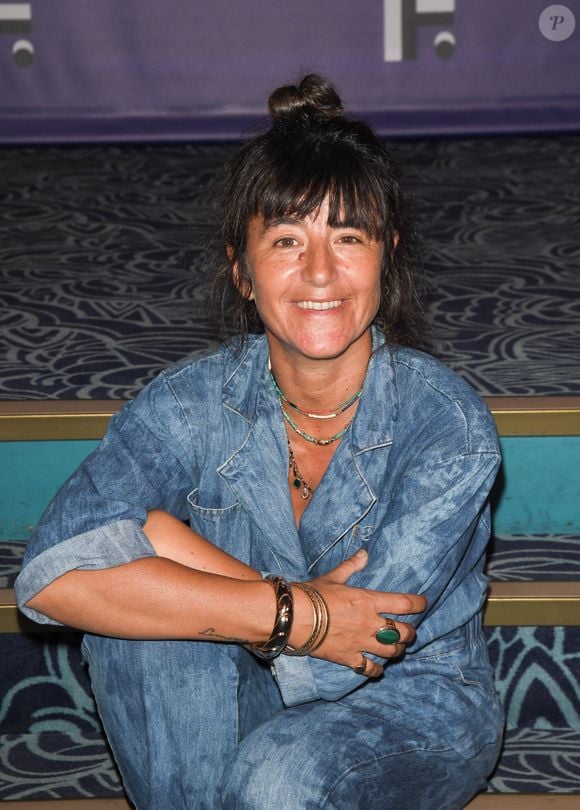 Romane Bohringer lors de la projection évènement "Ils Étaient Dix" sur M6, lors du Festival de la Fiction TV aux Folies Bergère à Paris le 17 septembre 2020.

© Coadic Guirec / Bestimage