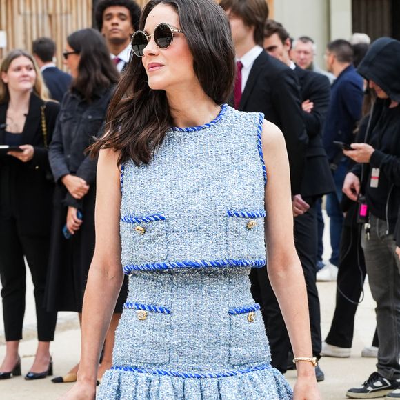 Marion Cotillard au défilé Chanel 2 "Collection Haute Couture Automne/Hiver 2025-2026" lors de la Fashion Week de Paris, le 8 juillet 2025.

© Lucia Sabatelli/Bestimage