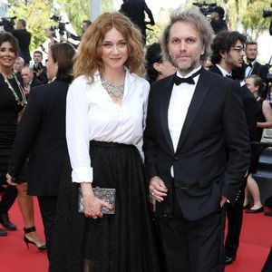 Marine Delterme et son mari Florian Zeller - Montée des marches du film " Triangle of Sadness (Sans filtre) " lors du 75ème Festival International du Film de Cannes. Le 21 mai 2022
© Dominique Jacovides / Bestimage