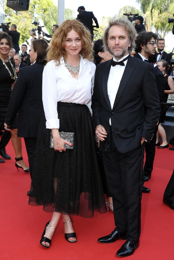 Marine Delterme et son mari Florian Zeller - Montée des marches du film " Triangle of Sadness (Sans filtre) " lors du 75ème Festival International du Film de Cannes. Le 21 mai 2022
© Dominique Jacovides / Bestimage