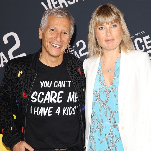 Mélanie Page et Nagui à l'avant-première du film "Vice-versa 2" au cinéma Le Grand Rex à Paris le 16 juin 2024. 

© Coadic Guirec/Bestimage