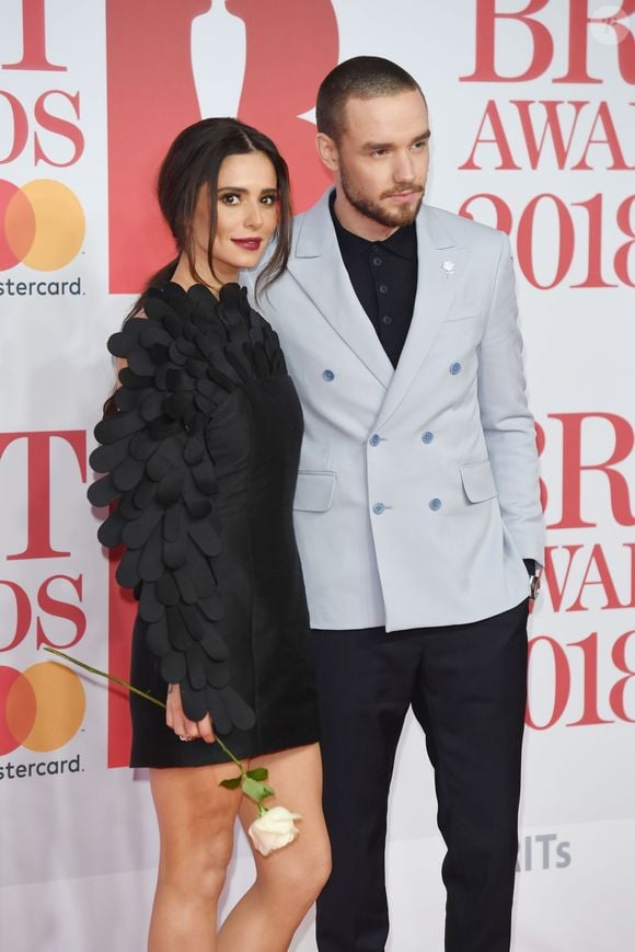 Cheryl Cole et Liam Payne lors de la soirée des 38ème Brit Awards à l'O2 Arena à Londres le 21 février 2018. Backgrid UK/ Bestimage