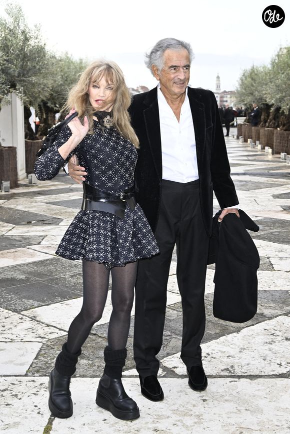 Arielle Dombasle et Bernard-Henri Levy à Venise pour la Gala Pinault, le 6 mai 2026.

©SGPItalia