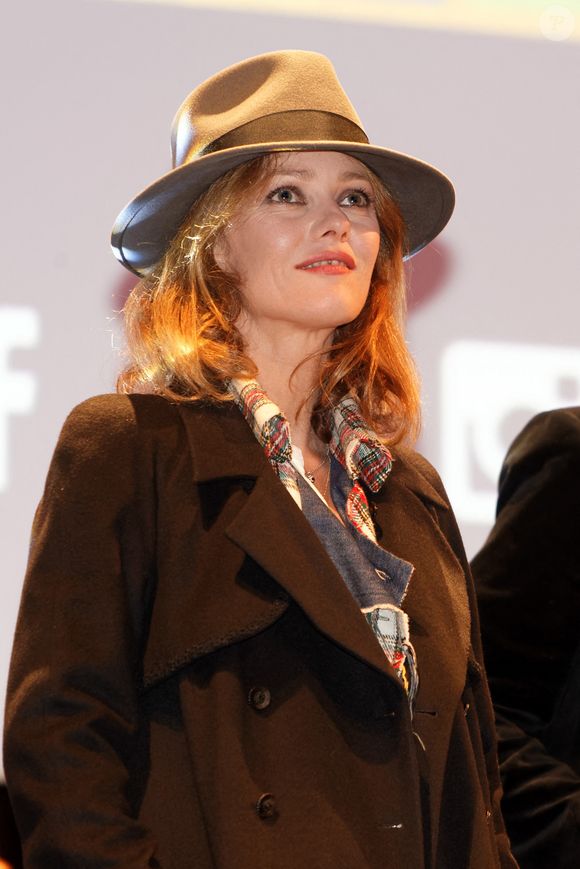 La chanteuse et actrice française Vanessa Paradis et son petit ami Samuel Benchetrit assistent au 32e Festival du film francophone à Namur, en Belgique, le 4 octobre 2017. Photo par ABACAPRESS.COM