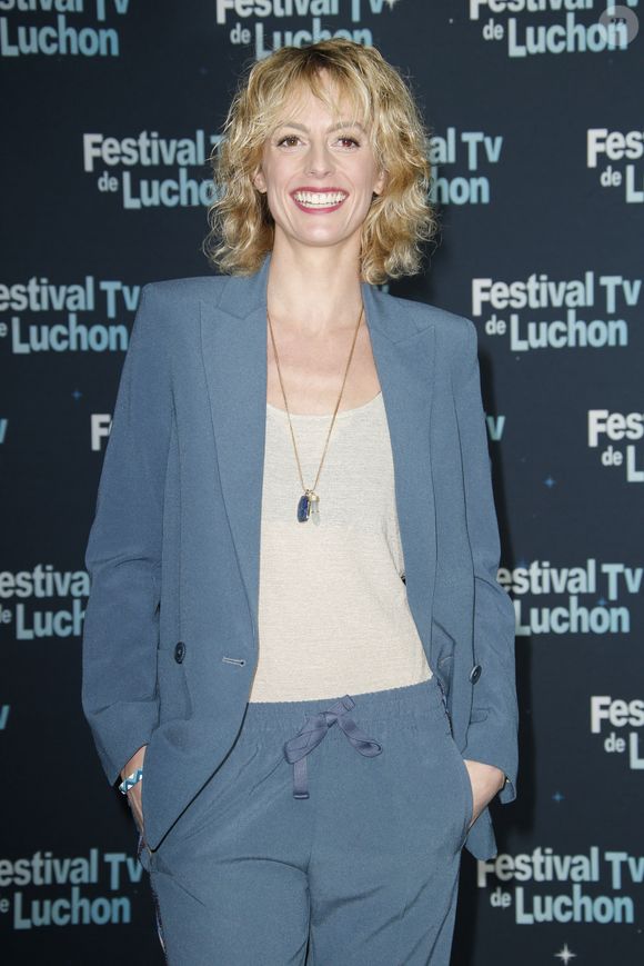 Sara Mortensen - Soirée d'ouverture de la 24ème édition du Festival des Créations TV au Casino de Luchon. Le 9 février 2022 © Christophe Aubert via Bestimage