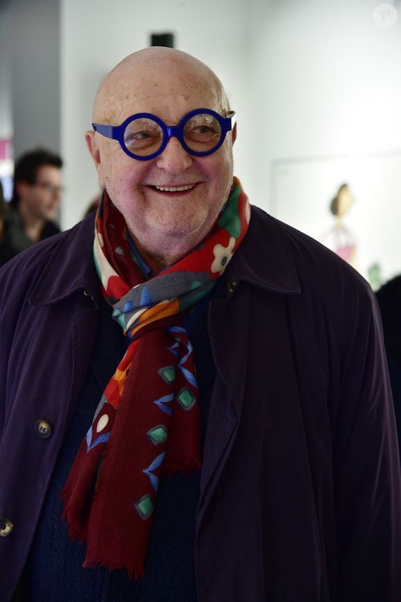 Exclusif - Jean-Pierre Coffe - Vernissage de l'exposition "L'Art et Le Chat" de Philippe Geluck au Musée en Herbe à Paris, le 10 février 2016. © Giancarlo Gorassini/Bestimage