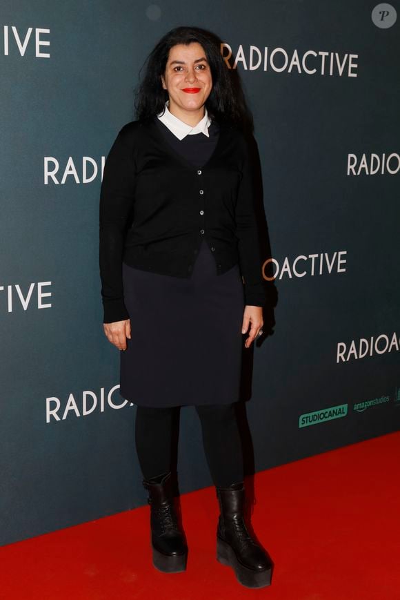 Marjane Satrapi - Avant-première du film "Radioactive" au cinéma UGC Danton à Paris, le 24 février 2020. © Christophe Clovis / Bestimage