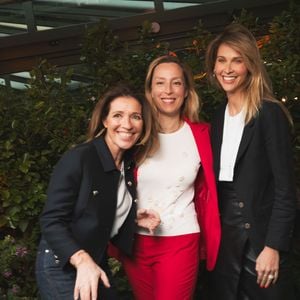 Carole Chrétiennot et Adélaïde de Clermont-Tonnerre et Ophélie Meunier - Soirée de remise de la 19e édition du Prix de la Closerie des Lilas, le 6 mai 2025