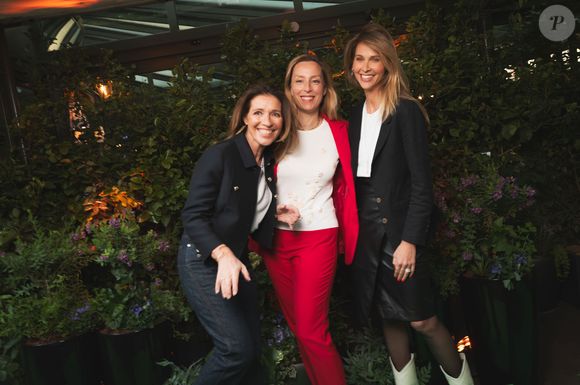 Carole Chrétiennot et Adélaïde de Clermont-Tonnerre et Ophélie Meunier - Soirée de remise de la 19e édition du Prix de la Closerie des Lilas, le 6 mai 2025
