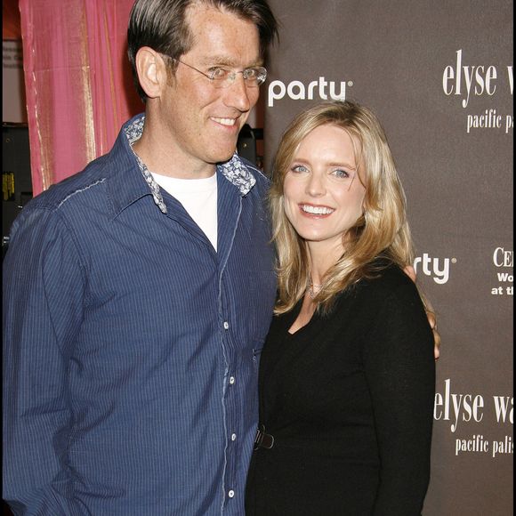 Courteney Thorne-Smith et son mari Roger Fishman, lors d'un événement au profit de la recherche sur le cancer à Santa Monica, le 8 septembre 2007. ALAIN ROLLAND / MAXIMA PROD / BESTIMAGE