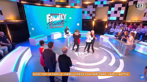 Isabelle Morini-Bosc et son mari Alain pour son unique apparition dans "Touche pas à mon poste" (C8)