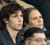 En effet, son petit-fils Antoine a déjà 18 ans

Jeanne Herry et son fils Antoine - Célébrités dans les tribunes du match de Ligue des Champions entre le PSG contre le Bayern de Munich (1-2) au Parc des Princes à Paris le 4 novembre 2025. © Cyril Moreau/Bestimage