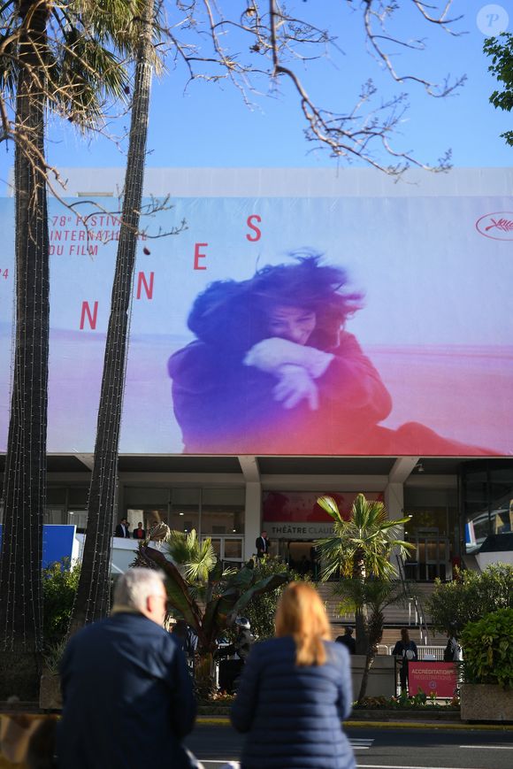 La ville de Cannes s'apprête à accueillir la 78ème édition de son festival international du film (13-24 mai 2025), le 11 mai 2025.