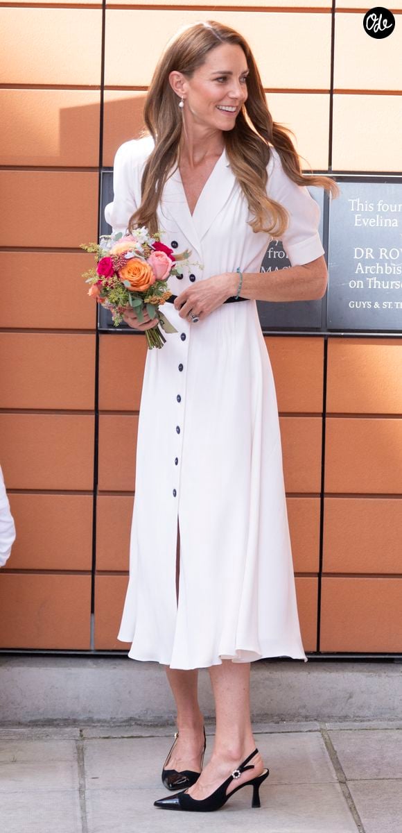 Catherine (Kate) Middleton, princesse de Galles, visite l'hôpital pour enfants Evelina London, dont elle est la marraine, à Londres, Royaume Uni, le 6 juillet 2026. © GoffPhotos/Bestimage