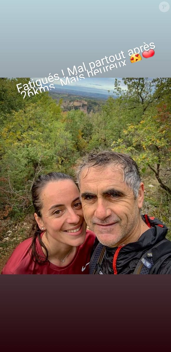 Laurent Jalabert avec sa compagne Marion sur Instagram