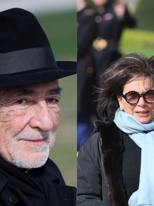 Anne Sinclair et Dominique Strauss-Kahn réunis aux Invalides