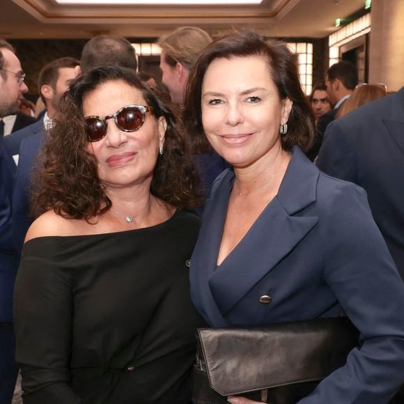 Exclusif - Esther Hanouna, Laurence Saillet au déjeuner du Chinese Business Club, avec C.Hanouna comme invité d’honneur, à Paris, France, le 19 juin 2025. © Jack Tribeca/Bestimage