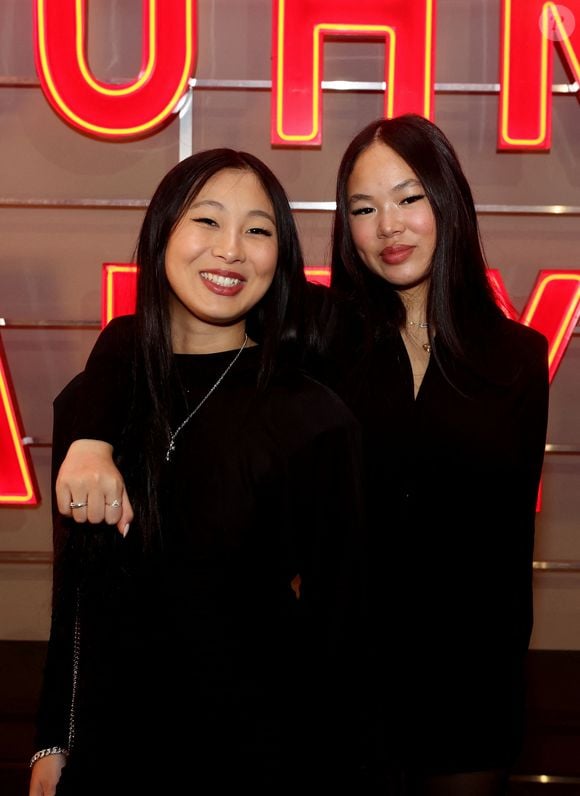 Exclusif - Jade et Joy Hallyday - Vernissage de l'exposition "Johnny Hallyday, l'exposition" au Palais des Expositions à Paris. 
© Dominique Jacovides / Bestimage