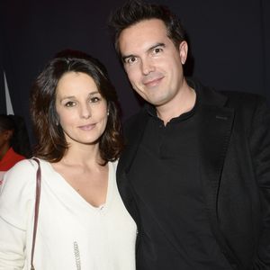 Faustine Bollaert et son mari Maxime Chattam - Soirée de lancement J-68 de la 95ème édition du Prix d'Amérique Opodo à l'Hippodrome de Paris-Vincennes, le 24 novembre 2015. Un T-shirt Repetto sera mis en vente dans le cadre de cet événement, l'intégralité des bénéfices sera reversé à l'association Petits Princes qui réalise les rêves des enfants malades. © Guirec Coadic/Bestimage