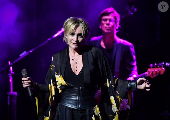 Exclusif - La chanteuse française Patricia Kaas en concert à la Salle Garnier Opéra de Monte-Carlo, Monaco, le 9 août 2017. © Michael Alesi/Bestimage