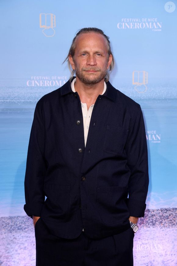 Jérémie Renier - Tapis rouge lors de la 7ème édition du festival Cinéroman à Nice le 1er Octobre 2025. © Bebert-Jacovides/Bestimage