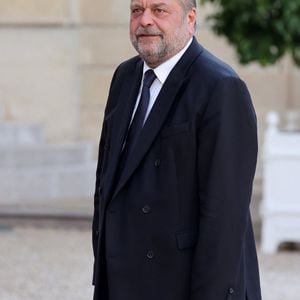 Éric Dupond-Moretti - Dîner d'état en l'honneur du président des Etats-Unis et sa femme au palais de l'Elysée à Paris, à l'occasion de leur visite officielle en France. Le 8 juin 2024
© Jacovides-Moreau / Bestimage