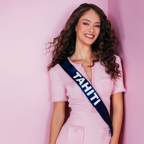 Miss Tahiti, Hinaupoko Deveze - Portrait officiel des 30 candidates au concours Miss France 2026.
Photo par SIPA / Benjamin Decoin via Bestimage