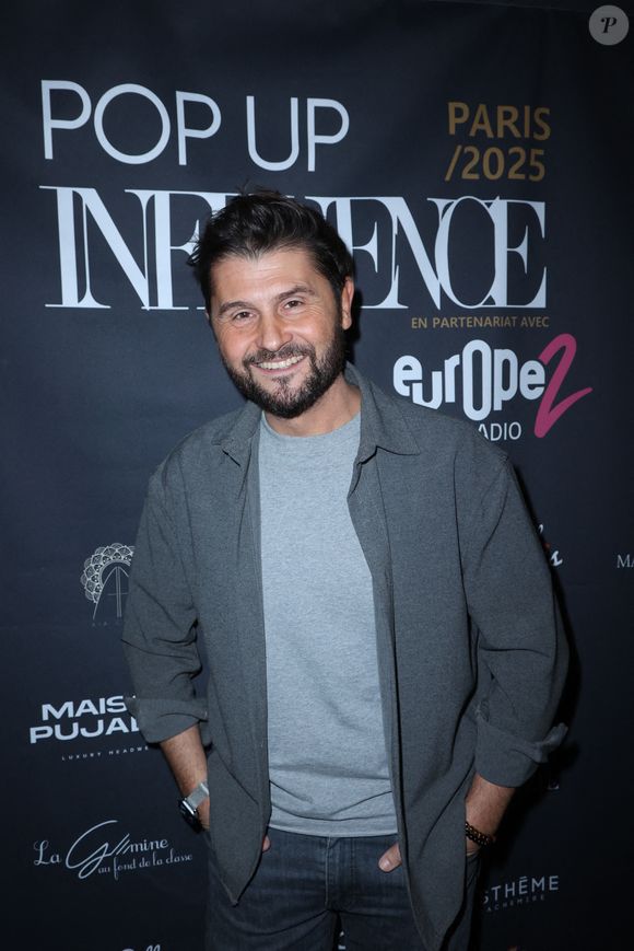 Christophe Beaugrand participe à la Pop Up Influence Party organisée par Aurelien Cassirame, à Paris, le 02 février 2025 à Paris, France. Photo by Jerome Domine/ABACAPRESS.COM