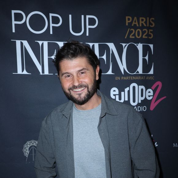 Christophe Beaugrand participe à la Pop Up Influence Party organisée par Aurelien Cassirame, à Paris, le 02 février 2025 à Paris, France. Photo by Jerome Domine/ABACAPRESS.COM