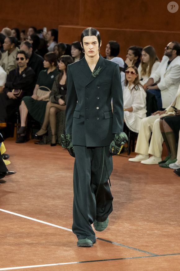 Défilé "Lacoste" Collection Prêt-à-Porter Automne/Hiver 2025-2026" lors de la Fashion Week de Paris (PFW) le 9 mars 2025.