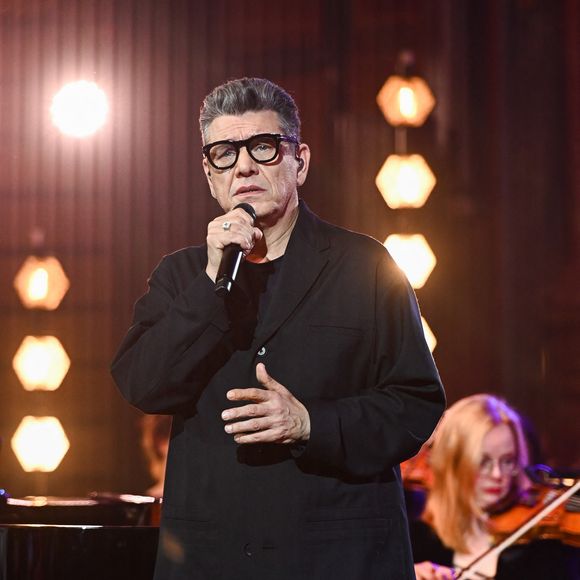 Exclusif - Marc Lavoine - Enregistrement de l'émission "Le Grand Echiquier : Spéciale Dalida" à l'Opéra royal de Versailles, présentée par C.Chazal et A.Manoukian, et diffusée sur France 2, le 18 mars 2025. © Guillaume Gaffiot/Bestimage