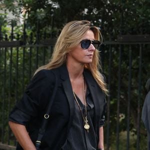 Sarah Poniatowski - Arrivées aux obsèques de Nicolas Altmayer en l’Église de Saint-Germain-des-Prés à Paris le 31 aout 2026. 

© Dominique Jacovides-Cyril Moreau/Bestimage