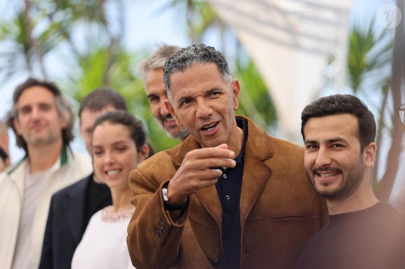Roschdy Zem - Photocall du film "13 Jours 13 Nuits" lors du 78ème Festival International du Film de Cannes le 24 mai 2025. © Jacovides-Moreau/Bestimage