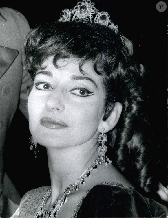 1965 - Maria Callas dans le rôle de Torcs à l'Opéra de Paris 1965 Photo par © Keystone Press Agency/ZUMA Press Wire/ABACAPRESS.COM