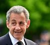 Le Ministre d'État, ministre de l'Intérieur, et l'ancien président de la République Nicolas Sarkozy lors d'une cérémonie en l'hommage à Aurélie Fouquet, la policière municipale de 26 ans avait été tuée lors de l'attaque d'un fourgon blindé le 20 mai 2010, à Villiers-sur-Marne (en banlieue parisienne), Val-de-Marne, France, le 20 mai 2025. © Christian Liewg/Bestimage