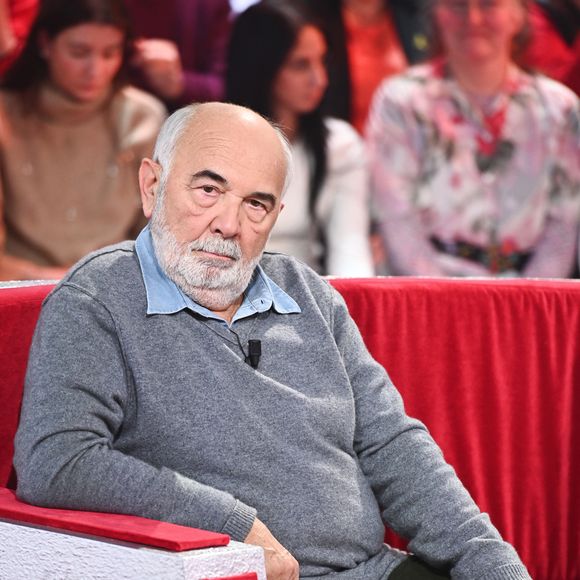 Gérard Jugnot lors de l'enregistrement de l'émission Vivement dimanche consacrée à l'équipe du Splendid au studio Rive Gauche, presentée par Michel Drucker .
© Guillaume Gaffiot / Bestimage