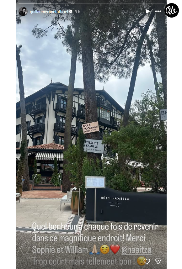 Ce sanctuaire s’appelle l'Hôtel Ha(a)ïtza.

Guillaume Canet a passé quelques jours à l'Ha(a)ïtza, son hôtel fétiche sur le Bassin d’Arcachon.