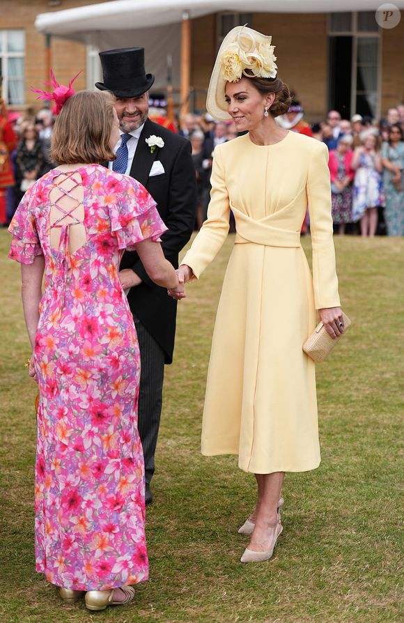 Catherine (Kate) Middleton, princesse de Galles, lors de la Royal Garden Party de Buckingham Palace à Londres, le 20 mai 2025.

Picture by Aaron Chown/WPA-Pool