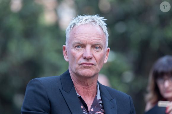 Sting - Les célébrités assistent à la cérémonie des Globo Awards à Rome, le 3 juillet 2024. © Matteo Nardone / PacificPressAgency / Bestimage