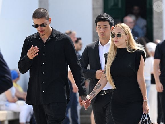 Darwin Nunez, joueur de Liverpool, après les funérailles de Diogo Jota et d'André Silva, célébrées à l'église Matriz de Gondomar, près de Porto. L'attaquant de Liverpool et du Portugal est décédé avec son jeune frère André Silva dans l'accident survenu à Zamora jeudi matin. Date de la photo : samedi 5 juillet 2025 © PA Photos/ABACA