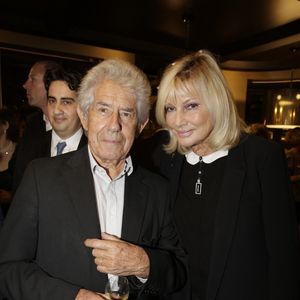 Exclusif - Philippe Gildas et son épouse Maryse Gildas assistent à l'ouverture du restaurant 'L'Alsace Champs-Elysees', à Paris, France, le 27 octobre 2014. Photo by Jerome Domine/ABACAPRESS.COM